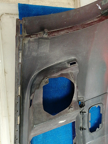 Фотография детали AA043302; Бампер передний - левая часть; под паркт.; под омыват. (8R0 807 437) для Audi Q5 I (2008-2012)/БУ; Оригинал; Р1, Мелкий дефект; . Фото номер 12