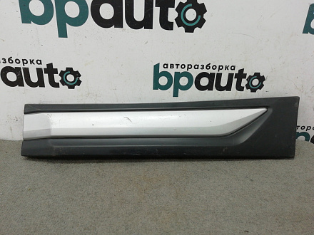AA008887; Накладка задней левой двери (5757A409) для Mitsubishi Outlander/БУ; Оригинал; Р1, Мелкий дефект; 