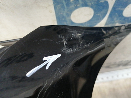 AA046084; Бампер передний; под паркт.; под омыват. (52119-50E80) для Lexus LS IV рест. 2 (2012- 2017)/БУ; Оригинал; Р1, Мелкий дефект; 