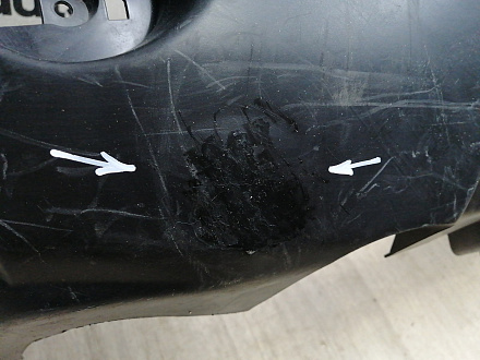 BA000192; Бампер задний; без паркт. (85022-JU14H) для Nissan X-Trail T31/БУ; Оригинал; Р1, Мелкий дефект; 