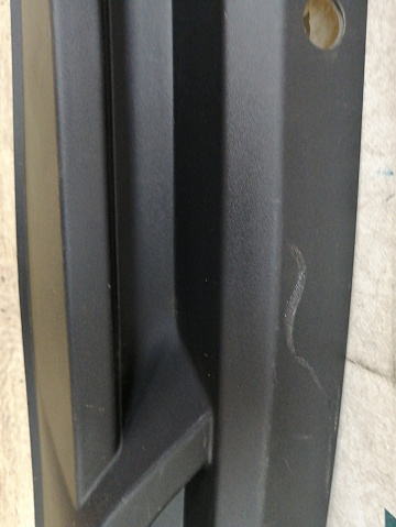 Фотография детали AA033294; Юбка заднего бампера; под паркт. (60U807521A) для Skoda Rapid II (2020-н.в.)/БУ; Оригинал; Р1, Мелкий дефект; . Фото номер 4