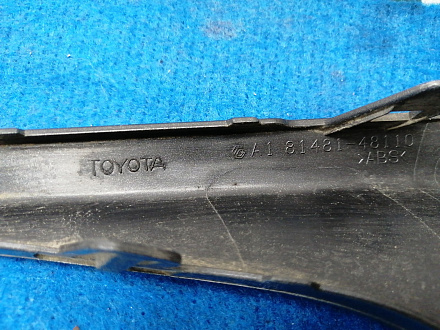 AA029316; Накладка ПТФ правая (81481-48110) для Toyota Highlander II рест. (2010 - 2013)/БУ; Оригинал; Р1, Мелкий дефект; 