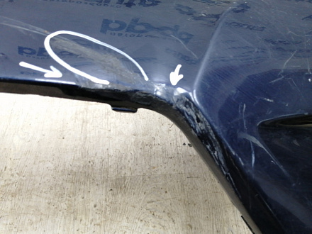 AA045426; Бампер передний, AMG; под паркт.; под омыват. (A2048807847) для Mercedes-Benz C-klasse III рест. (W204) (2011-2015)/БУ; Оригинал; Р1, Мелкий дефект; 