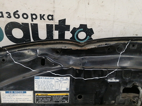 Фотография детали AA035766; Капот (53301-KK010) для Toyota Hilux VIII (2015 - 2020)/БУ; Оригинал; Р3, Под восстановление; . Фото номер 11