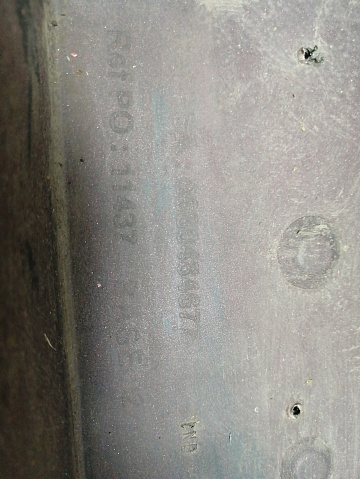 Фотография детали AA045937; Бампер передний; без паркт.; без омыват. (9680484677) для Peugeot 308 I (2008-2011)/БУ; Оригинал; Р2, Удовлетворительное; . Фото номер 31