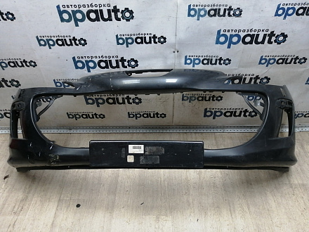 AA045936; Бампер передний; без паркт.; под омыват. (9680484677) для Peugeot 308 I (2008-2011)/БУ; Оригинал; Р2, Удовлетворительное; 