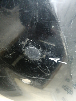 AA045256; Бампер передний; под паркт.; без омыват. ( BB5317C831) для Ford Explorer V (2011-2015)/БУ; Оригинал; Р1, Мелкий дефект; 