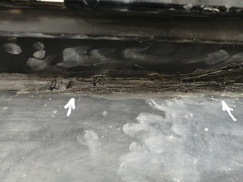 Фотография детали AA035198; Накладка порога правая (7P5854884) для Porsche Cayenne II (958) (2010-2014)/БУ; Оригинал; Р2, Удовлетворительное; . Фото номер 11