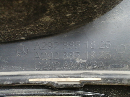 AA022790; Бампер передний, AMG; под паркт.; без омыват. (A2928851825) для Mercedes-Benz GLE coupe I (С292) (2015-2019)/БУ; Оригинал; Р1, Мелкий дефект; 