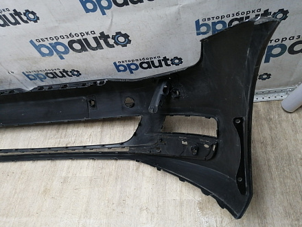 BA000228; Бампер передний; под паркт.; под омыват. (5G0807221) для Volkswagen Golf/БУ; Оригинал; Р1, Мелкий дефект; 