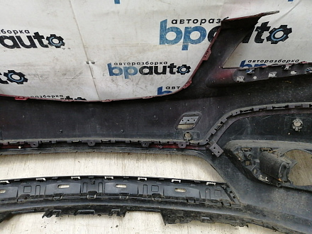 AA044990; Бампер передний; под паркт.; под омыват. (95122388) для Opel Mokka (2012 - 2015)/БУ; Оригинал; Р1, Мелкий дефект; 