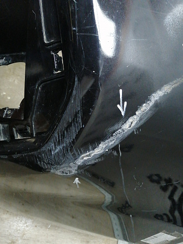 Фотография детали AA045865; Бампер передний; без паркт.; без омыват. (2803101XKV64A) для Haval H9 I рест. (2017-2024)/БУ; Оригинал; Р2, Удовлетворительное; . Фото номер 6