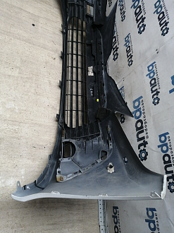 AA045787; Бампер передний; под паркт.; под омыват. (52119-06J20) для Toyota Camry 70 рест. (2021-2024)/БУ; Оригинал; Р1, Мелкий дефект; 