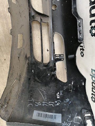 Фотография детали AA001261; Бампер передний, Carrera; без паркт.; под омыват. (99750531100) для Porsche 911 VI (997) (2004-2008)/БУ; Оригинал; Р1, Мелкий дефект; . Фото номер 17