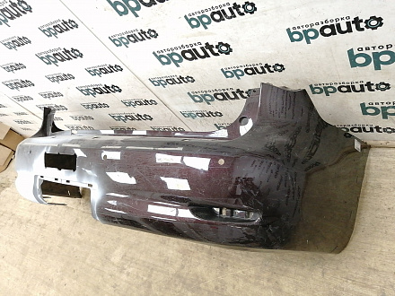 AA029960; Бампер задний, под накладку; под паркт. (85022-1LA0H) для Infiniti QX80 I рест. (2014-2017)/БУ; Оригинал; Р2, Удовлетворительное; 