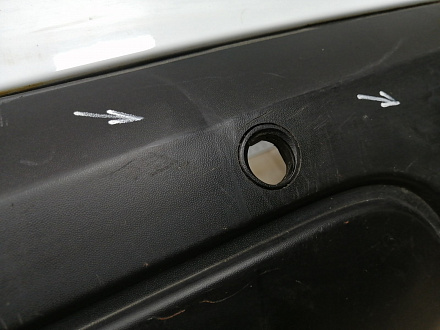 AA045217; Бампер задний; под паркт. (BB53-17D781-A) для Ford Explorer V (2011-2015)/БУ; Оригинал; Р1, Мелкий дефект; 