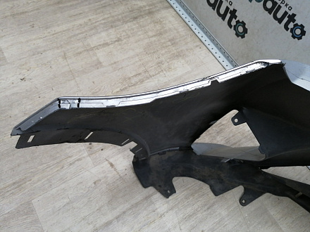 AA044917; Бампер передний; без паркт.; под омыват. (52119-0R180) для Toyota Rav4 40 рест. (2015 — 2019)/БУ; Оригинал; Р1, Мелкий дефект; 