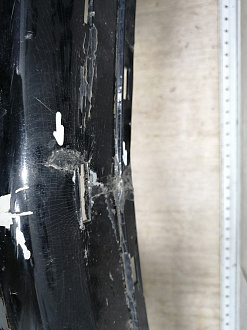 AA045410; Бампер передний; без паркт.; без омыват. (13225746) для Opel Astra/БУ; Оригинал; Р1, Мелкий дефект; 