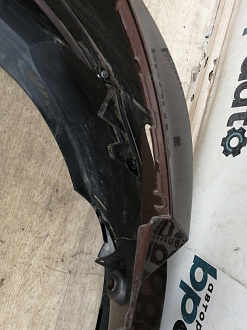 AA038189; Бампер задний; под паркт. (52159-0R150) для Toyota Rav4 40 рест. (2015 — 2019)/БУ; Оригинал; Р1, Мелкий дефект; 