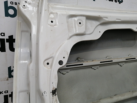 Фотография детали AA013099; Дверь задняя правая (77004-B8020) для Hyundai Santa Fe Grand/БУ; Оригинал; Р0, Хорошее; Белый (PYC). Фото номер 10