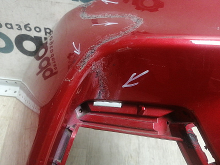 AA045997; Бампер передний; без паркт.; без омыват. (602002491AA) для Chery Tiggo/БУ; Оригинал; Р2, Удовлетворительное; 