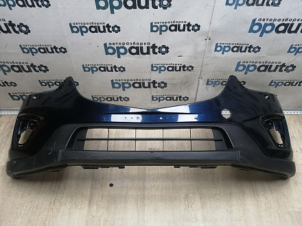 AA045909; Бампер передний; без паркт.; под омыват. (KD45-50031) для Mazda CX-5/БУ; Оригинал; Р1, Мелкий дефект; 