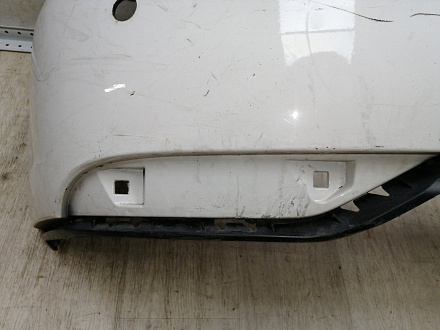 AA044608; Бампер задний; под паркт. (1T0807417K) для Volkswagen Touran II (2010-2015)/БУ; Оригинал; Р1, Мелкий дефект; 