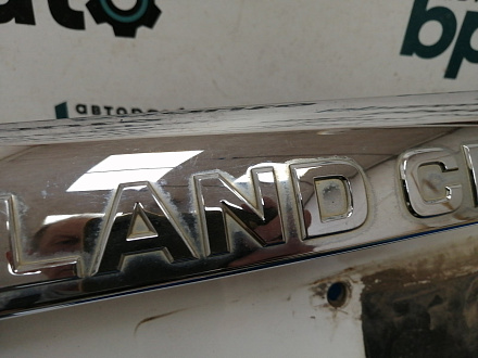 Накладка крышки багажника, без кнопок Тойота Land Cruiser Prado 150 2010 — 2013, б/у, фото 5