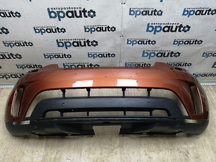 AA045867; Бампер передний; под паркт.; под омыват. (HY32-17F003-AAW) для Land Rover Discovery V L462 (2017 - 2020)/БУ; Оригинал; Р1, Мелкий дефект; 