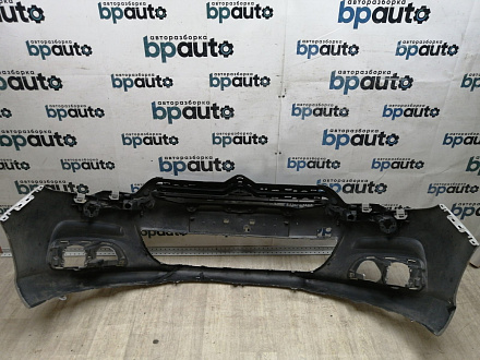 AA045304; Бампер передний; без паркт.; без омыват. (9676285080A) для Citroen C4 II HB (2011-2016)/БУ; Оригинал; Р2, Удовлетворительное; 