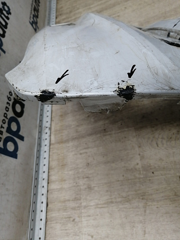 Фотография детали AA045933; Бампер передний, S-Line; под омыват. (8U0807437AS) для Audi Q3 I рест. (2014-2018)/БУ; Оригинал; Р2, Удовлетворительное; . Фото номер 6