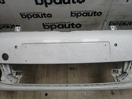 BA000247; Бампер передний; под паркт.; под омыват. (5M0807221N) для Volkswagen Golf Plus II (2009-2014)/БУ; Оригинал; Р1, Мелкий дефект; 