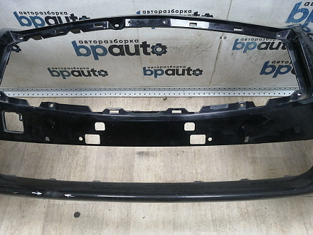 BA000215; Бампер передний; без паркт.; под омыват. (62022-4HB0H) для Infiniti Q50 (2013-2017)/БУ; Оригинал; Р1, Мелкий дефект; 