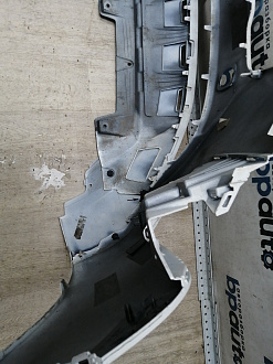 AA045930; Бампер передний; без паркт.; без омыват. (2803105XST01A) для Haval Jolion I (2021-2023)/БУ; Оригинал; Р2, Удовлетворительное; 