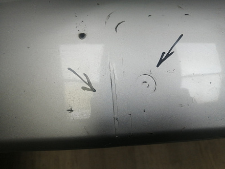 AA045988; Бампер передний; без паркт.; под омыват. (52119-12C70) для Toyota Corolla 150 рест. (2010-2013)/БУ; Оригинал; Р2, Удовлетворительное; 