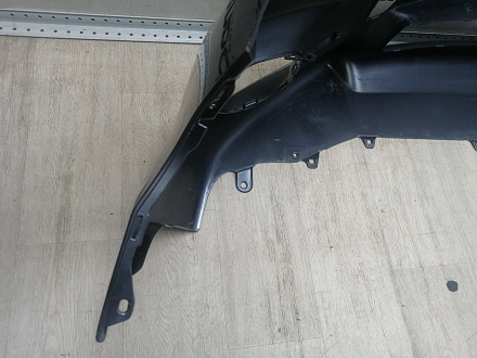AA046007; Бампер передний; без паркт.; под омыват. (52119-42992) для Toyota Rav4 35 (2010 — 2013)/БУ; Оригинал; Р1, Мелкий дефект; 