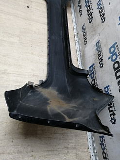 AA046116; Бампер задний; без паркт. (86611-4Y000) для Kia Rio III Sedan (2011- 2015)/БУ; Оригинал; Р1, Мелкий дефект; 