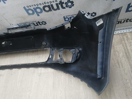 AA045979; Бампер передний; без паркт.; под омыват. (5K0807221) для Volkswagen Golf/БУ; Оригинал; Р1, Мелкий дефект; 