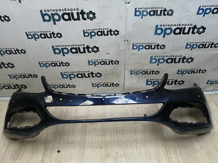 AA046175; Бампер передний; под паркт.; без омыват. (A2058850525) для Mercedes-Benz C-klasse IV (W205) (2014-2018)/БУ; Оригинал; Р1, Мелкий дефект; 