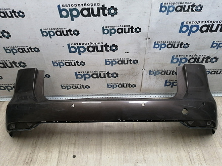 AA046224; Бампер задний; под паркт. (1T0807417K) для Volkswagen Touran II (2010-2015)/БУ; Оригинал; Р1, Мелкий дефект; 