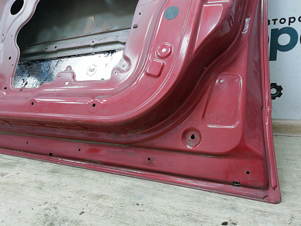 AA008705; Дверь передняя правая, стойка 45 см (H0100-JD0M0) для Nissan Qashqai/БУ; Оригинал; Р0, Хорошее; A52, Красный перламутр