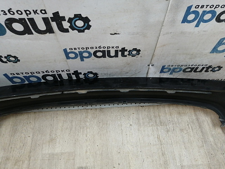 AA046115; Бампер задний; без паркт. (86611-4Y000) для Kia Rio III Sedan (2011- 2015)/БУ; Оригинал; Р1, Мелкий дефект; 