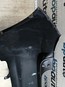 BA000211; Бампер задний; без паркт. (52159-02400) для Toyota Auris I (2007- 2010)/БУ; Оригинал; Р1, Мелкий дефект; 