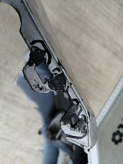 AA045809; Бампер передний, S-line; под паркт.; под омыват. (4G8 807 437 F) для Audi A7 I Sportback (2010-2014)/БУ; Оригинал; Р2, Удовлетворительное; 