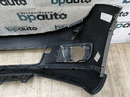 AA044349; Бампер передний, Sport-Style; без паркт.; под омыват. (5NU807221) для Volkswagen Tiguan I рест. (2011- 2016)/БУ; Оригинал; Р1, Мелкий дефект; 