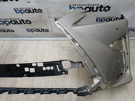 AA046303; Бампер передний; под паркт.; под омыват. (52119-48D40) для Lexus RX IV (2016 — 2019)/БУ; Оригинал; Р1, Мелкий дефект; 