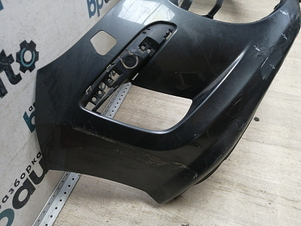 AA045936; Бампер передний; без паркт.; под омыват. (9680484677) для Peugeot 308 I (2008-2011)/БУ; Оригинал; Р2, Удовлетворительное; 