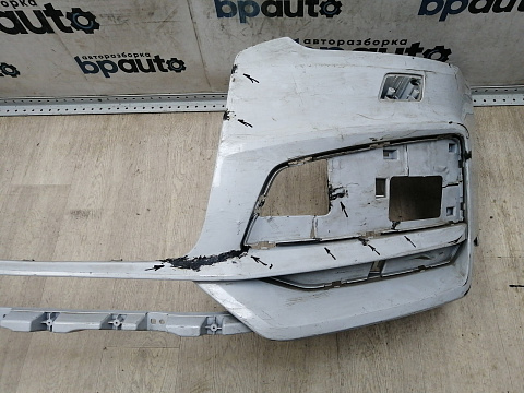 Фотография детали AA045933; Бампер передний, S-Line; под омыват. (8U0807437AS) для Audi Q3 I рест. (2014-2018)/БУ; Оригинал; Р2, Удовлетворительное; . Фото номер 5