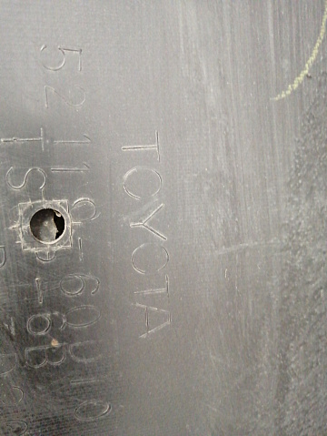 Фотография детали AA040037; Бампер передний ; под паркт.; под омыват. (52119-60D10) для Lexus LX570, LX450D (2008 — 2011)/БУ; Оригинал; Р1, Мелкий дефект; . Фото номер 24