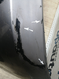 AA045790; Бампер передний; под паркт.; под омыват. (52119-06J20) для Toyota Camry 70 рест. (2021-2024)/БУ; Оригинал; Р2, Удовлетворительное; 